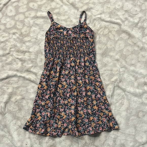 Old Navy Cami Dress Linen Blend Floral Size Small - Picture 5 of 9